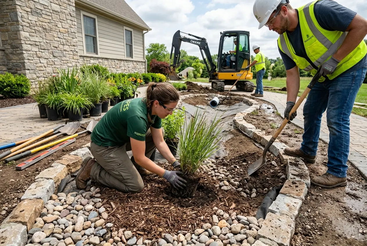 Rain Garden Installation